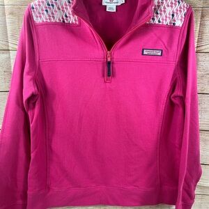 Vineyard Vines Bright Pink Pullover